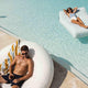 HEAVY DUTY INFLATABLE BALINESE BED FOR GARDEN AND POOL (FLOATING)