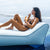 XXL DOUBLE INFLATABLE SUN LOUNGER FOR GARDEN AND POOL (FLOATING)
