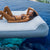 HEAVY DUTY INFLATABLE DOUBLE SUN LOUNGER FOR GARDEN AND POOL (FLOATING)