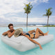 HEAVY DUTY INFLATABLE DOUBLE SUN LOUNGER FOR GARDEN AND POOL (FLOATING)