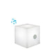 Square speaker with light Cuby 45 Play