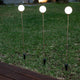 BRUNA Solar Garden Lamp with spike (x3 Units)