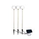 BRUNA Solar Garden Lamp with spike (x3 Units)