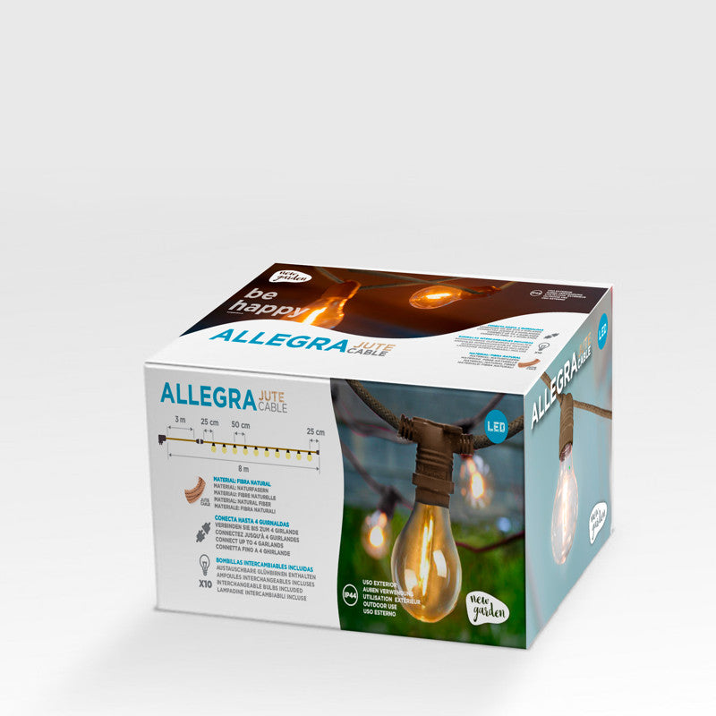 New Garden ALLEGRA GUIRNALDA Cable Jute New Garden ALLEGRA GUIRNALDA Cable Jute