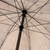Outdoor steel parasol ø220 x 230cm