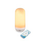 Portable light bulb with flame effect/static light CANDY