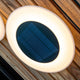 WALLY DISK round wall light with solar charge