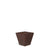 Square colored pot Clavel 40 COLOR