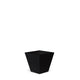 Square colored pot Clavel 40 COLOR